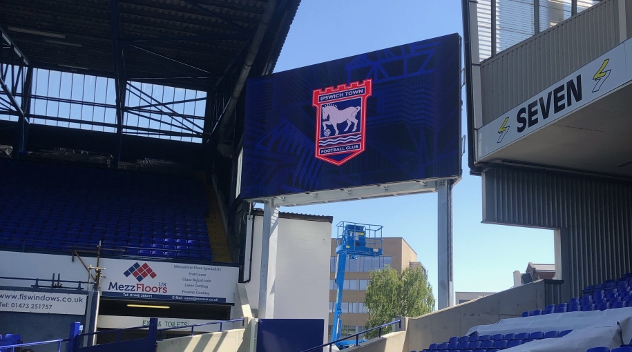New season brings Ipswich Town digital screens