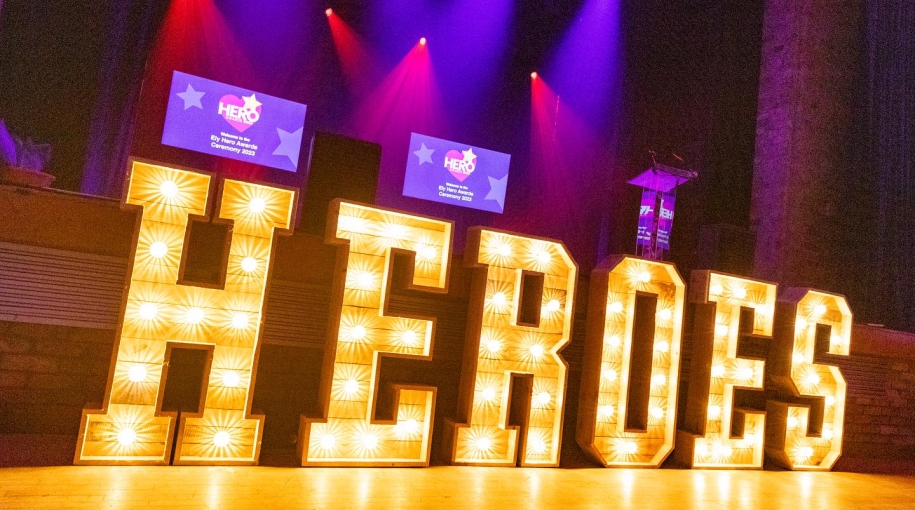 Celebrating Community Heroes: Millrose's Delight at Ely Hero Awards 2023